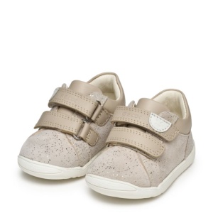 Geox Pantofi fete First Steps Macchia Girl Beige B164PA-007BC-C5000