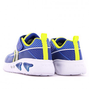 Geox Pantofi sport baieti Assister B.A Royal Lime