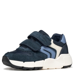 Pantofi sport băieți Geox Flexyper Mini Boy Navy/Dk Sky - B656GC/05422/C4250 - interior