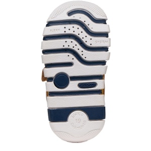 Pantofi sport băieți Geox Iupidoo Boy Caramel Ochre — talpa
