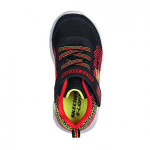 Skechers Pantofi sport Baieti Magna Lights Grax Black Red N incaltaminte copii bigstep