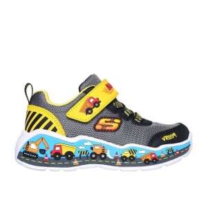Skechers Play Scene Black Yellow N 407312N-BKYL