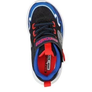 Pantofi sport băieți Skechers Dyna Lite Shark Wave Black Blue - Img 4