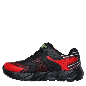 Pantofi sport băieți Skechers Flex-Glow Bolt Black Red mărimi 27-33 - Img 3