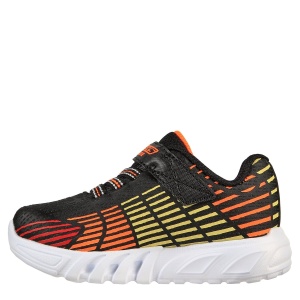 Pantofi sport băieți Skechers Flex Glow Elite Black Multi - Img 3