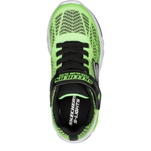 Pantofi sport băieți Skechers Flex Glow Elite Lime Black - 66845