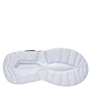 Pantofi sport băieți Skechers Magna Lights Grax Black Red - Img 5