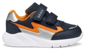 Pantofi sport baieti Sprintye Boy Navy Orange - Img 4