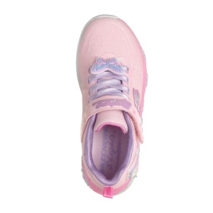 Skechers Pantofi sport fete 303065L/LPMT S-Lights Butterfly Bliss Pink L incaltaminte copii bigstep