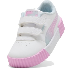 Pantofi sport fete Carina 3.0 Faded Glow V Inf PUMA White-Mauve Glow - vedere în perspectivă - 407502/01