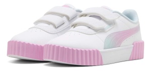 Pantofi sport fete Carina 3.0 Faded Glow V PS PUMA White-Mauve Glow