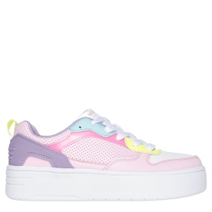 Pantofi sport fete Court High Classic Crush Pink Multi L