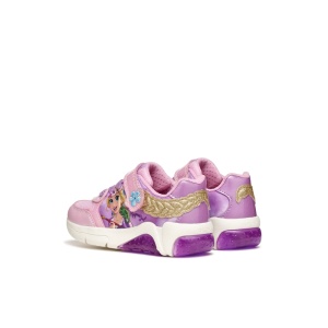 Geox Pantofi sport fete Fadinlight Pink Dk Lilac încălțăminte copii bigstep