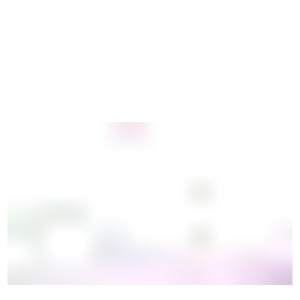 Pantofi sport fete Geox Fadinlight Pink Dk Lilac — vedere din spate