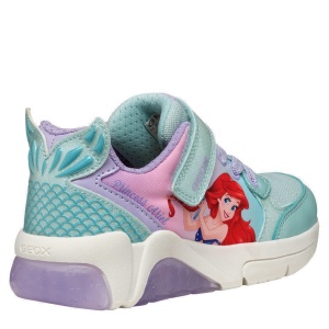 Pantofi sport fete Geox Fadinlight Watersea Lilac — vedere din față