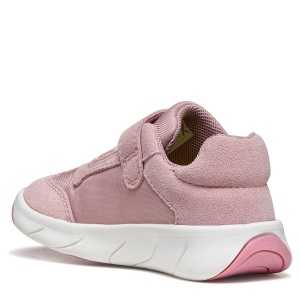 Pantofi sport fete Geox Foot-Run Girl Old Rose/White - B661JA/0FU22/CA81Z - spate