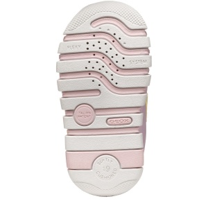 Pantofi sport fete Geox Iupidoo Girl Pink Lt Yellow — talpa