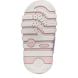 Pantofi sport fete Geox Iupidoo Girl Rose Lilac — talpa