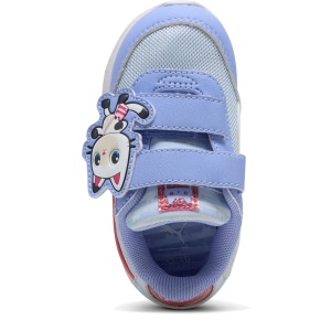 Pantofi sport fete Puma Club R78 Era Gabbys Dollhouse — vedere de sus și talpa