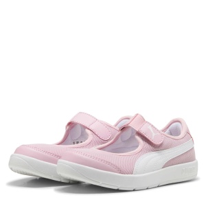 Pantofi sport fete Puma Courtflex v3 Lina V PS Rose Mauve