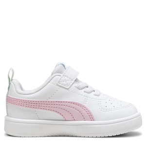 Pantofi sport fete Puma Rickie AC Inf White Rose Mauv — vedere laterală opusă