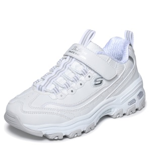 Pantofi sport fete Skechers D'lites Alb - 304154L/WSL - lateral