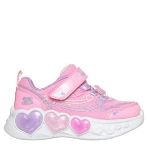 Pantofi sport fete Skechers Enchanted Heart Lights Roz