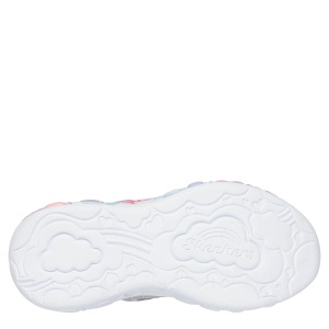 Pantofi sport fete Skechers Eternal Heart Lights Ton Of Love Silver - Img 5