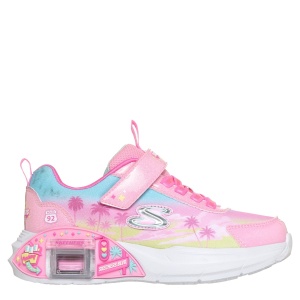 Pantofi sport fete Skechers Garage - Glam Racer Roz