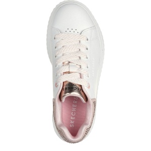 Pantofi sport fete Skechers Hi Ridge White Rose - Img 4