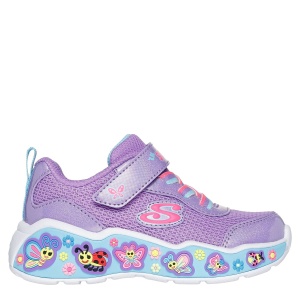 Pantofi sport fete Skechers Play Scene Fun Squad Purple