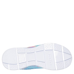 Pantofi sport fete Skechers S-Lights Mermaid Dreams Blue — talpa