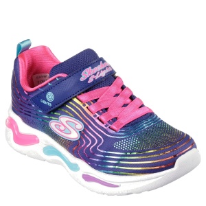 Pantofi sport fete Skechers Wavy Beams Navy Multi - 71619