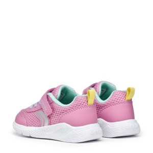 Geox Pantofi sport fete Sprintye Girl Pink Watersea B454TD-01454-CE83B