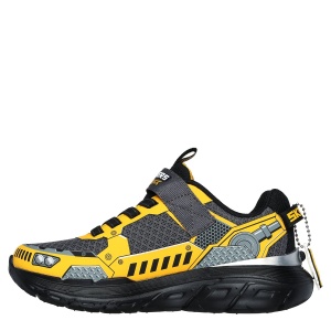 Pantofi sport Skechers Skech Tracks Charcoal Yellow - Img 3