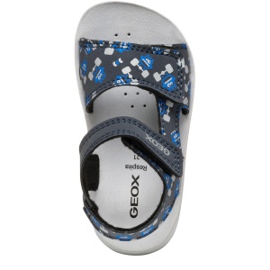 Sandale băieți Geox Lightfloppy Navy Royal - vedere de sus - B455SC/000CE/C4226