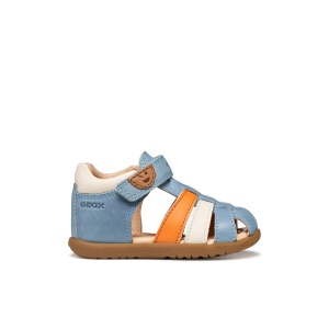 Sandale baieti Sandal Macchia Boy Lt Sky Orange - Img 2