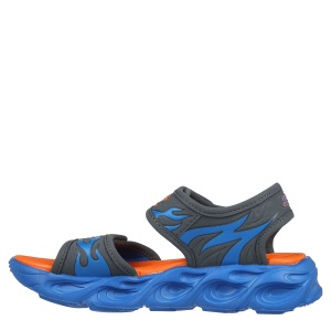 Sandale băieți Skechers Thermo Splash Hide Tide Charcoal Blue - Img 3