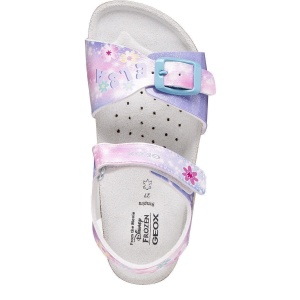 Sandale fete Geox Adriel Girl Dk Lilac - vedere de sus - J558MG/0NFKC/C8545