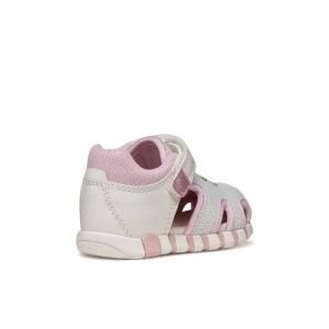 Sandale fete Sandal Iupidoo Girl White Pink - Img 5