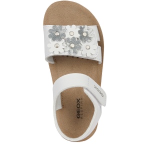 Sandale S.Costarei Geox G.A White Silver - 70169