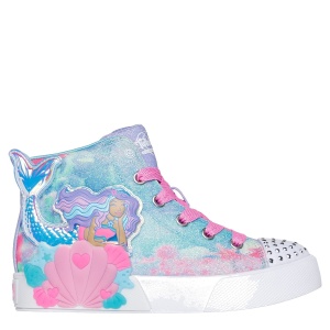 Teniși fete Skechers Seashell Magic Mermaid Sea Blue