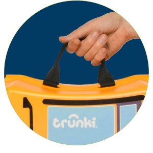 Valiza copii Trunki Glide Doug Yellow - TRU-SUI-WW-DY-CW - unghi 5