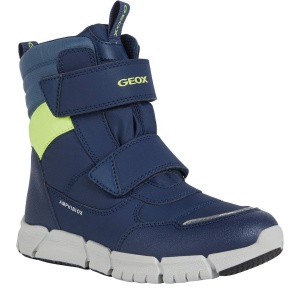 Apreschi impermeabil baieti J Flexyper B.B ABX Navy Flou/Yellow — vedere în perspectivă