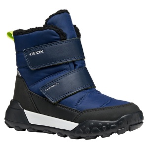 Apreschi impermeabil băieți Geox Trekkyup Boy B Abx Navy Lime - vedere în perspectivă - J46MBF/0FU54/C0749