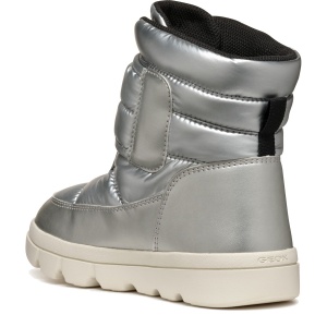 Apreschi impermeabil fete Geox J Willaboom Girl BA Silver — vedere din spate