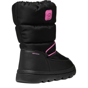 Apreschi impermeabil fete Geox Willaboom Girl B A Black Fuchsia - Img 4