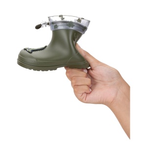 Cizme barefoot cauciuc băieți Igor Mendi Dino - Img 3