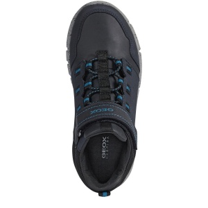 Ghete băieți Geox Flexyper B.B ABX Navy Petrol — vedere de sus