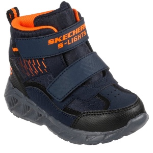 Ghete băieți Skechers Magna Lights Frosty Fun Navy Black - Img 2